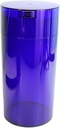 Tightvac - 5oz to 24 Ounce - Patented Airtight Container | Multi-use Vacuum Container Works as Smell Proof Containers for Herbs and Dry Goods. Blue Tint