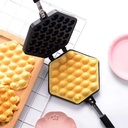 Waffle maker ， Bubble Waffle Pan Waffles Maker ， Iron Sandwich Maker Machine Bubble Egg Cake Oven Breakfast Waffle Machine