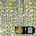 Fake Vines for Room Decor(12 Pack 84 FT),with CE Certified 80 LED String Lights,Artificial Plant Ivy for Aesthetic Home Bedroom Wall Wedding Party Office Patio Indoor, Outdoor Garden Décor