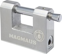 Magmaus® RTL70 [Armoured] High Security Padlock – Heavy Duty Container Lock with 0.70” Shackle Clearance & 0.39” Thick Bolt – Weatherproof Outdoor Lock for Storage Unit, Shed, Gate, Garage - 3 Keys