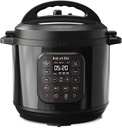 Instant Pot 8Qt RIO Chef Series 7-in-1 Multi-Cooker, Black – Pressure Cooker, Slow Cooker, Rice, Sauté, Steamer, Warmer & More, Nonstick Wide Base, Family Size Programmable Electric Pot