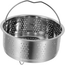 Multilayer Stainless Steel Vegetable Steamer Basket for Rice Cooker Food Grade Seafood Steamer Pot Insert Efficient Cooking for Dumplings and Dim Sum