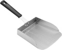 Ciieeo Multi-function Stainless Steel Food Scoop Shovel Versatile Kitchen Tool for Transfer and Bagging for Home Restaurants and Supermarkets for French Fries