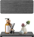 2PCS Water Absorbing Stone Tray, Fast Drying Stone Sink Tray, Water Absorbent Diatomite Trays, Stones Soap Trays, Diatomite Coasters for Kitchen Sink Bathroom Counter, Hand Soap Dish & Holders