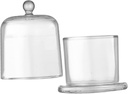 Decorative Glass Candy Jar Lids Cookie Jar Storage Containers Apothecary Small Jewelry Box Glass Dome Decorative Cup