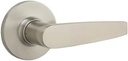Kwikset Safelock SL1002WI-15V1 UL Winston Lever Round Rose Passage Lock with New Chassis with RCAL Latch and RCS Strike Satin Nickel Finish