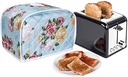 Toaster Cover for 2 Slice Bread Maker - Quilted Kitchen Small Appliance Cover for Microwave Oven - The Pioneer Woman Kitchen Accessories