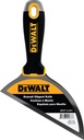 DEWALT Clipped Putty Knife| Stainless Steel w/Black Nylon Handle | DXTT-2-201