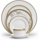 Vera Wang Wedgwood Vera Lace Gold 5-Piece Dinnerware Place Setting