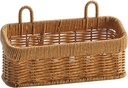 Wicker Wall Baskets,Woven Storage Basket,Wall Hanging Organizers,Wall Decor For Kitchen,Living Room,Porch,Vegetables,Plant,Fruits