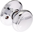 SCHLAGE Andover Knob Non-Turning Lock, Bright Chrome (F170 AND 625)
