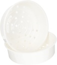 PRETYZOOM 2pcs Steamer Basket Steaming Basket for Cooking Food Steamer Rack Plastic Holder