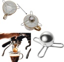 Frozen Ice Ball for Espresso, Little Stainless Steel Frozen Coffee Cooler, Ice Coffee Balls with Stand,Extract Chilling Tool, Removable Stand, Gift for Coffee Lovers (Trident)