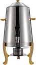 13l Hot Beverage Dispenser Stainless Steel Coffee Chafer Urn Hot Drinks Dispenser, 2 Heating Methods, 95-185℉ Temperature Control, Anti-Scald Handles For Coffee, Tea – Hotels, Restaurants, Parties