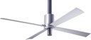 Modern Fan Co PEN-AA-52-AL-NL-RC Contemporary Modern 52``Ceiling Fan from Pensi DC Collection in Pwt, Nckl, B/S, Slvr. Finish,