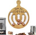 Coffee Pod Organizer, Wooden Storage Rack, Kitchen Coffee Rack, Decorative Coffee Stand, Coffee Pod Stand Fashionable Storage Rack Cafe Coffee Organizer Living Room Rack Coffee Pod Storage Wooden Kitc