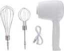 Alipis 1set Cordless Kitchen Mixer Rechargeable Handheld Beater Detachable Stirring Adjustable Whisk for Effortless Cream and Whipping for Baking and Cooking