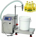 Digital Liquid Filling Machine 72l/min, 50g-100kg, Digital Diaphragm Pump Control, for Milk, Water, Wine, Drinks, Soy Sauce ~/