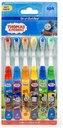 Brush Buddies Thomas & Friends Toothbrush for Kids, Kids Toothbrushes, Toddler Toothbrush Ages 2-4, Soft Bristles for Kids, 6PK