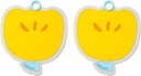 Bathtub Stopper, 2PCS Silicone Flat Drain Plug Cover, Yellow Flower Shaped, PVC and Rubber Material, Bathroom Accessory