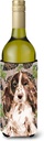 Caroline's Treasures BB9587LITERK Brown Parti Pine Cones Wine Bottle Hugger Bottle Cooler Sleeve Hugger Machine Washable Collapsible Insulator Beverage Insulated Holder