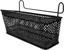IMIKEYA Multi-Purpose Iron Wire Hanging Storage Basket Rectangular Mesh Organizer for Office Dorm and Home for Pantry Bathroom and Kitchen Use Random Color
