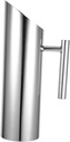 Stainless Steel Pitcher Capacity Water Jug for Iced Tea Cocktails Milk Infusion Pitcher Easy Pouring Stirring