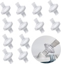 Universal CPAP Inline Filter - CPAP Filters Compatible with ResMed,Dream Station - 12 Packs for 22MM 25MM Tubing Machines, Fresh Air and Purify Black Debris