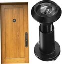 Wide Angle Door Viewer Peephole Privacy Cover Stainless Steel Door Viewer Digital Peephole Kit for Home Security
