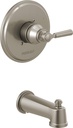 Peerless PTT14123-BN Westchester Tub Only Trim Single Handle 14S, Brushed Nickel