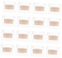 16Pcs Cupcake Paper Box with Window Dessert Boxes for Muffins Pastries for Bakery Events and Home Use Sturdy Practical Packaging