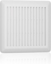 MAYITOP C350GN Bathroom Vent Cover With Springs Replacement Bathroom Ceiling Fan Grille Cover For Bro-an-NuT-one C350GN Grille for NuTone 695 and 696N Ventilation Fan (White) 8.75" x 9.125"