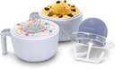 Americana by Elite Pint Perfect™ EIM1205DB Ice Cream Maker, 2 x 1 Pint Capacity Dual Freezing Mugs, Frozen Yogurt, Sorbet, Gelato, Recipes, Periwinkle