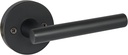 Design House 582601 Eastport Dummy Door Lever Matte Black