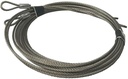 Garage Door Stainless Steel EXTENSION Spring Cables 1/8 Inch 13ft 6 Inch w/ Loop ( 7 x 7 ) (8 ft Doors)