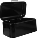 Garneck Vintage Metal Bread Box for Kitchen Countertop Space-saving Bread Keeper Container Decorative Storage Cookies and Food Items