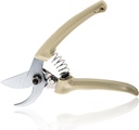 Goture Garden Shears 1Pc, Pruning Shears for Gardening, SK5 Garden Shears Pruning, Beige Garden Scissors Tools