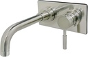 Kingston Brass KS8118DL Concord Bathroom Faucet, 8", Brushed Nickel