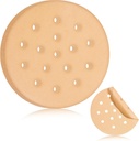 200 Pcs Air Fryer Liners 6 Inch Round Disposable Steamer Liner Parchment Paper Perforated Paper Sheets Unbleached Filter Papers Non-stick for Microwave, Steaming Basket