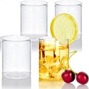 JUVITUS (4 Pack) 10 oz Clear Glass Driking Tall Highball