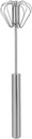 Hand Blenders,Stainless Steel Semi-Automatic Multifunction Cream Mixer Manual Egg Blender Stainless Steel Egg Color Cream Mixer Wand [#1]