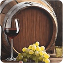 Decorative Refrigerator Magnets Waterproof Funny Soft Magnetic Strong Fridge Magnets for Locker Office Home Decor (Red Wine Cellar)