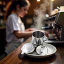 1 Set Vietnamese Coffee Filter Stainless Steel Coffee Pot Drip Infuse Cup Brewing Teapot No Need Paper Drip Coffee Pot Machine Filter Attractive processing