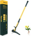 Weed Puller Tool, 50IN Long Handle 4 Claws Stand Up Weeding Tool, Extra Thickened Stainless Steel Shaft Garden Weeder,Remove the Roots of Thistles, Crabgrass, Dandelions, and Blackberries, etc.