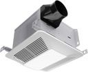 ANZZI Exhaust Fan 110 CFM 0.9 Sones Bathroom Exhaust Fan with LED Light & Humidity Sensor, Ceiling Mount (White)