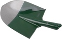 WALFRONT Garden Shovel Replacement Head Round Pointed Manganese Steel Digging and Transplant Tool