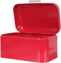 Bread Boxes for Kitchen Countertop Iron Metal Storage Case Aesthetic Decorative Box