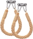Nautical Rope Toilet Paper Roll Holders Towel Rings Curtain Holdbacks Rustic Boho Farmhouse Beach Bathroom Decor 2 Pack
