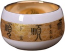 Z1562 鎏金杯 Tea Set Sake Cup 珐琅彩青花茶杯个人杯主人杯 Loose Leaf Tea cup 紫砂建盏大师