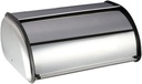 Luxshiny Stainless Steel Bread Box with Capacity Swing down Door for Easy Access Food Storage Container for Home and Bakery Use